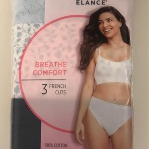 Brand New Women’s Jockey Elance Breathe Comfort Size 6 French Underwear Panties